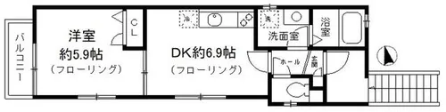 ラーク【2階】の間取り