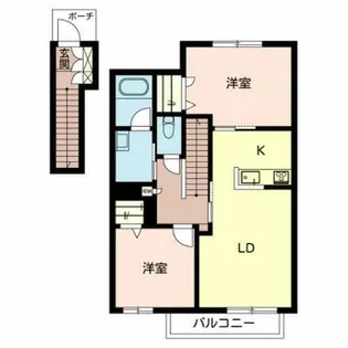 casa confort【2階】の間取り