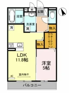 THE RESIDENCE 姫路神屋町【1階】の間取り