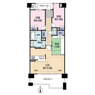 ローレルコート門戸厄神(0004561)【4階】の間取り