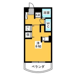 サンパティーク【1階】の間取り