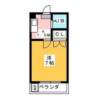 コーポ元町【1階】の間取り