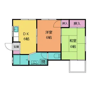 エンゼルハウス3【2階】の間取り