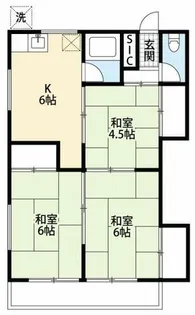 すみれマンション【102号室】の間取り