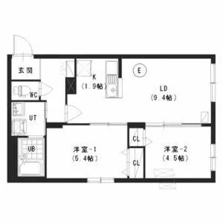 RETARAひばりが丘【4階】の間取り