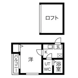 メゾンオードリー【1階】の間取り