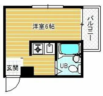 アドバンス恵我之荘【2階】の間取り