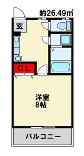 PLACE21(プレイス21)【2階】の間取り