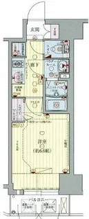 プレサンス梅田Ⅱ【9階】の間取り