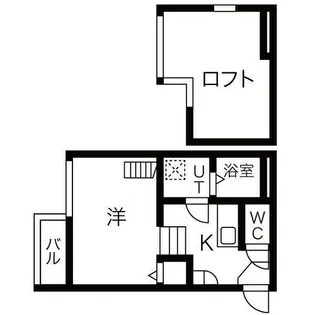 レーヴ・フルール【1階】の間取り