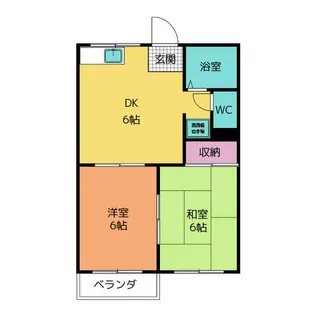 フォーブル本陣【2階】の間取り