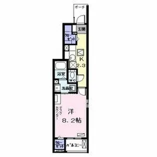 バーベナ【1階】の間取り