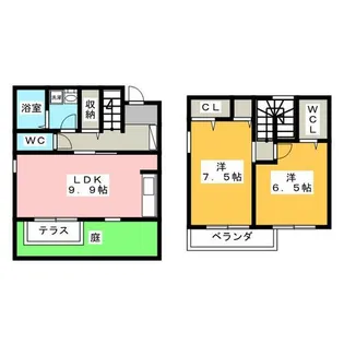 ラビスタ【1階】の間取り