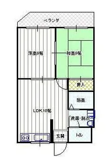 レ・シャンドール【302号室】の間取り