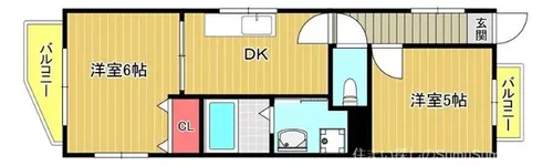 ハイグレード本田【7階】の間取り