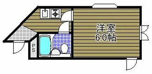 第7セイワコート【2階】の間取り