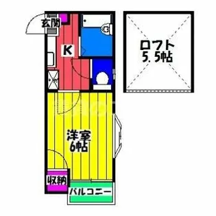シェルツ・リーベ【1階】の間取り