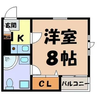 ヴェレーナ大曽根【2階】の間取り