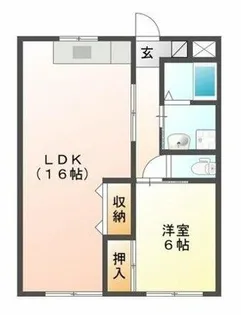 KINGDOM Ⅰ【3階】の間取り