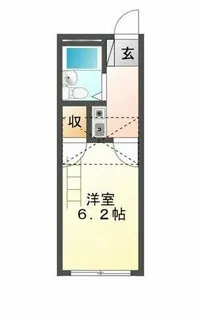 レオパレス南栄第4【204号室】の間取り