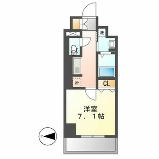 セイワパレス丸の内駅前【2階】の間取り