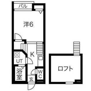 Creo六番町弐番館【103号室】の間取り