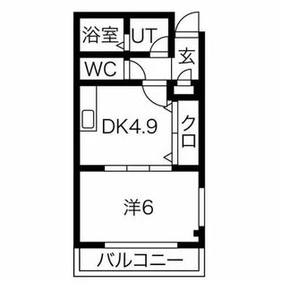 La Verite ノムラⅠ【3階】の間取り
