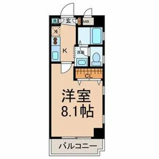 サンモール原【2階】の間取り