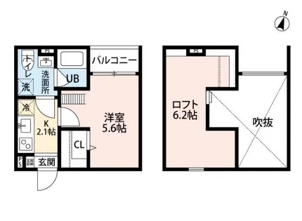 First Gate KOBE【1階】の間取り