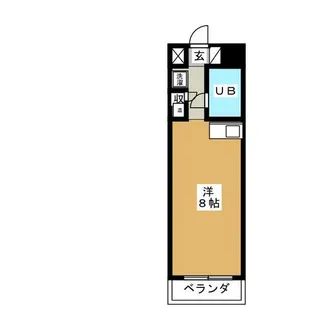 Komodokasa Miwa【4階】の間取り