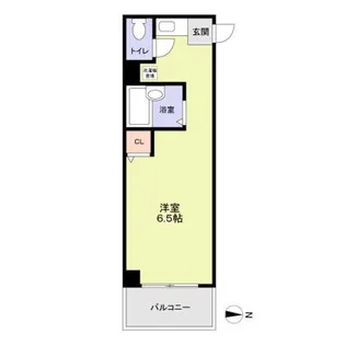 エクラ山科【306号室】の間取り