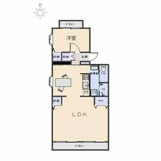 ダイアパレス白壁【3階】の間取り