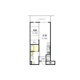 サンロワール和泉砂川【2階】の間取り