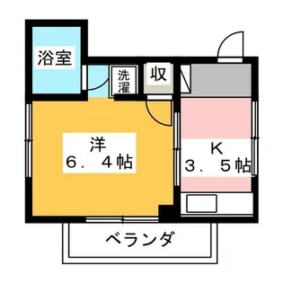 HOP【2階】の間取り