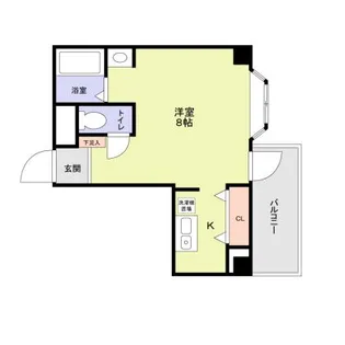 シティコート南船場【3階】の間取り