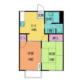 アペックスA【1階】の間取り