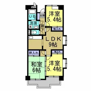 ワイズビル【3階】の間取り