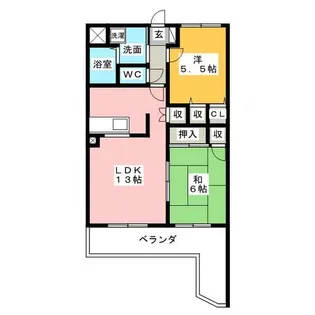 パラシオン362【3階】の間取り