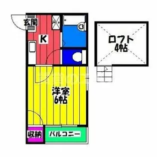 プチメゾン南福岡【1階】の間取り