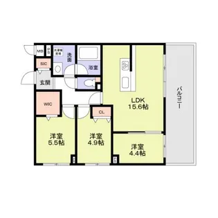 ブライトガーデン【2階】の間取り