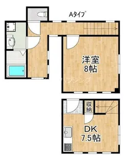 サンジミニアーノハウス【3階】の間取り