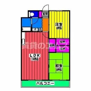 梅崎ビル【2階】の間取り