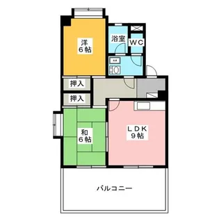 サンファミリア長久手Ⅱ【5階】の間取り
