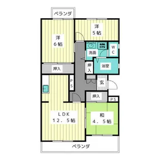 コートハウス30【2階】の間取り