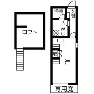 リーフ笠寺【1階】の間取り