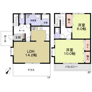 アーク御影【101号室】の間取り