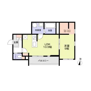 BENE OKAMOTO【3階】の間取り