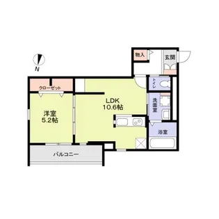 BENE OKAMOTO【3階】の間取り