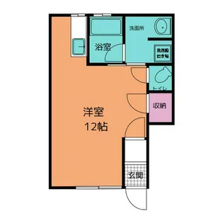 e-Town North West【C号室】の間取り