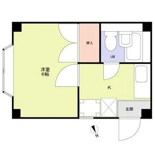 RHYTHM野江【3階】の間取り